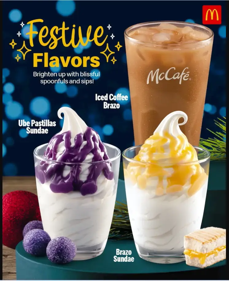McDonald’s Drinks & Desserts Menu Philippines