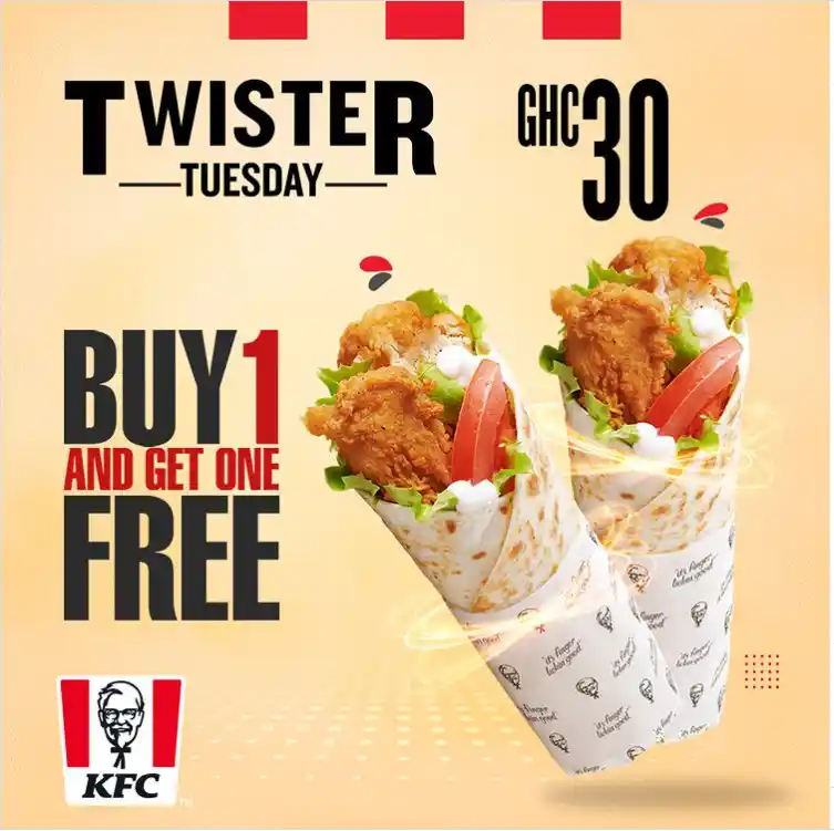 KFC Twister Menu 