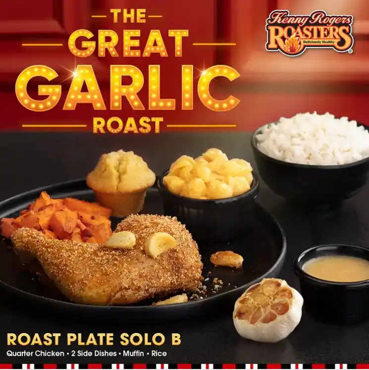 Kenny Rogers Garlic Roast Menu