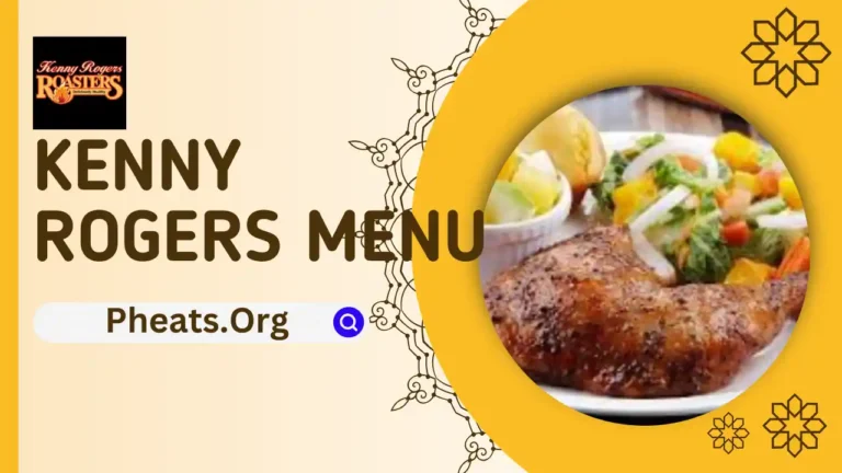 Kenny Rogers Menu Philippines Prices 2024