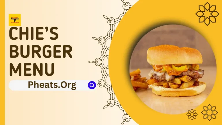 Chie’s Burger Menu Philippines Prices 2024