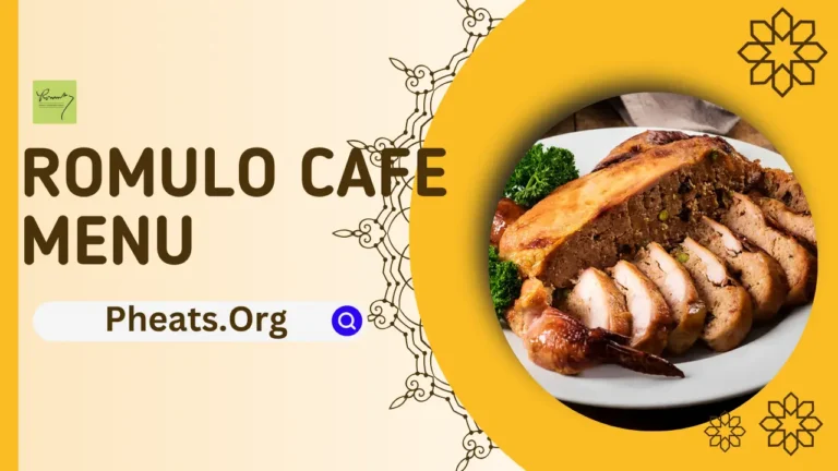 Romulo Cafe Menu Philippines Prices 2024
